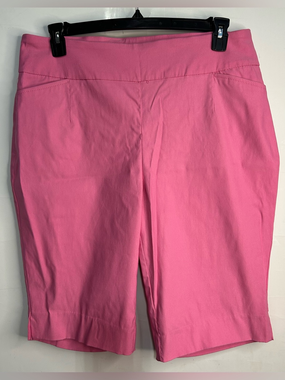 Cato Bubblegum Pink High-Rose Bermuda Shorts Size 16W